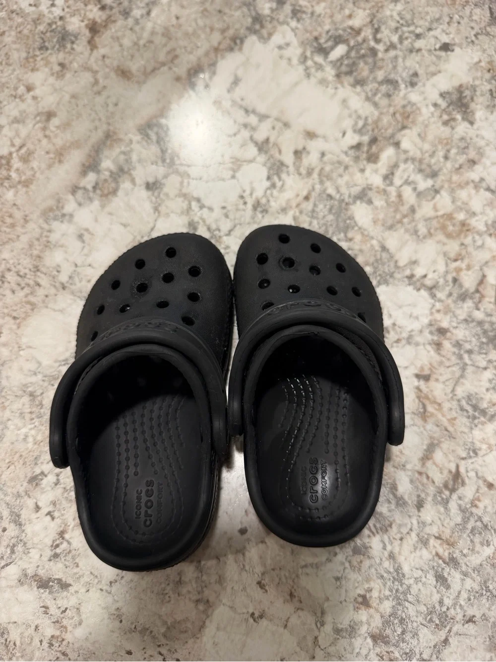 CROCS Kids Black Classic Clog 6C
